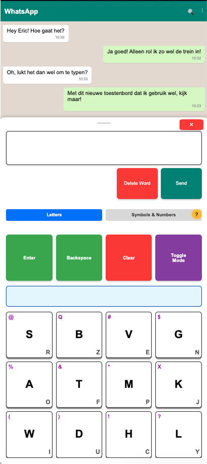 Progress media for More Key types & Layout change