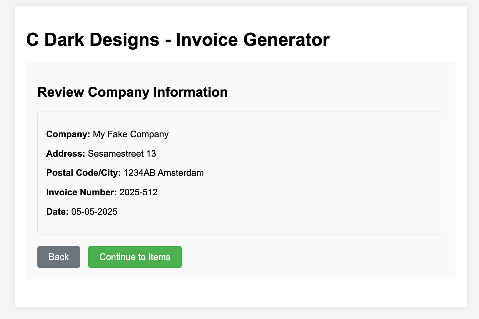 Progress media for Company Infomation