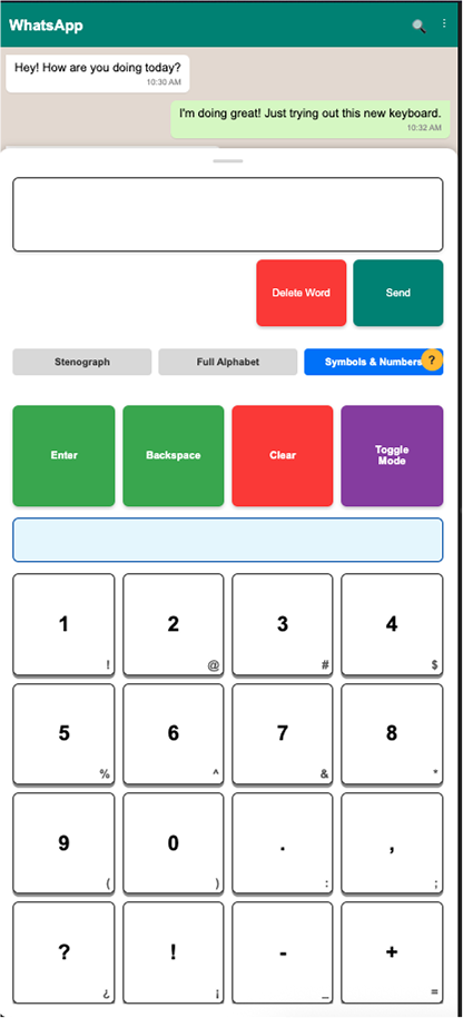 Progress media for More Key types & Layout change